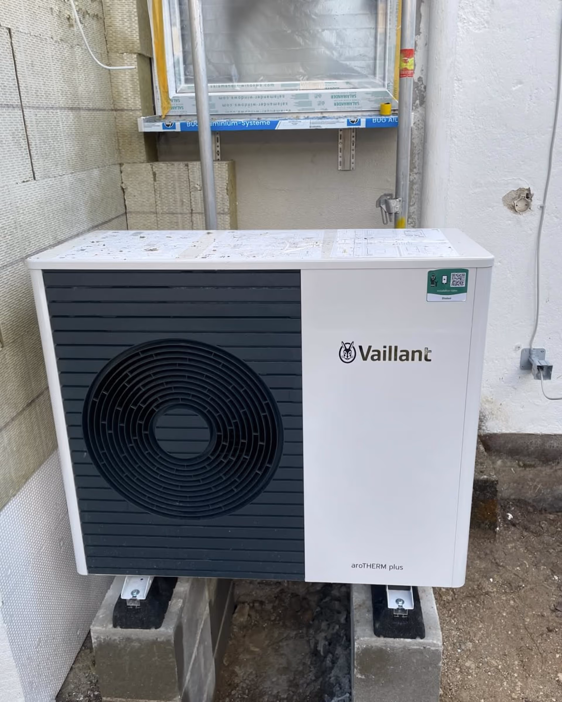 Vaillant Wärmepumpe vom R&S Team installiert