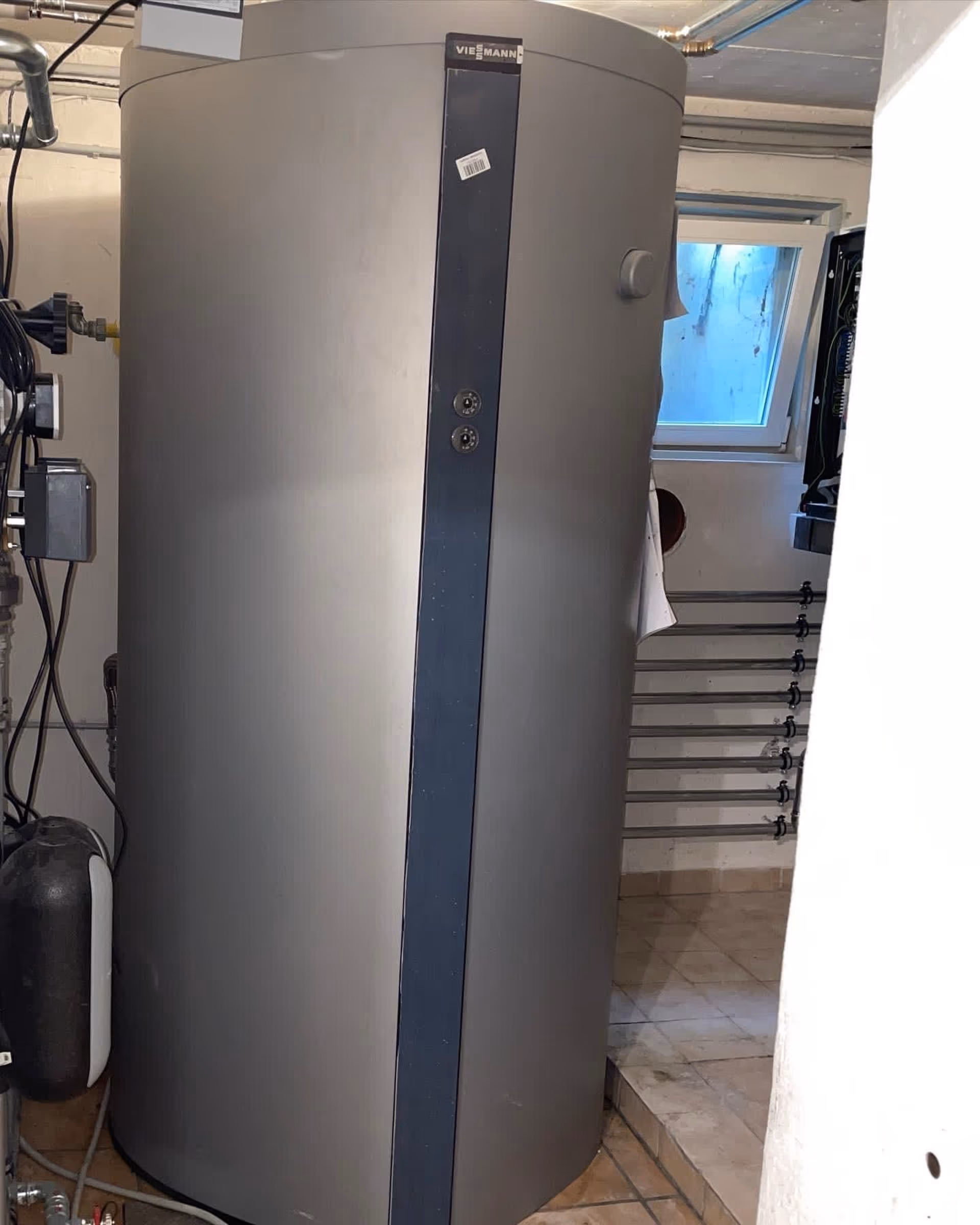 Viessmann Pufferspeicher beim Kunden in München
